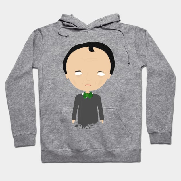 Charles Baudelaire Hoodie by Creotumundo